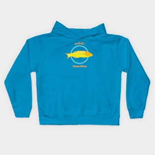 Banana Wrasse Kids Hoodie